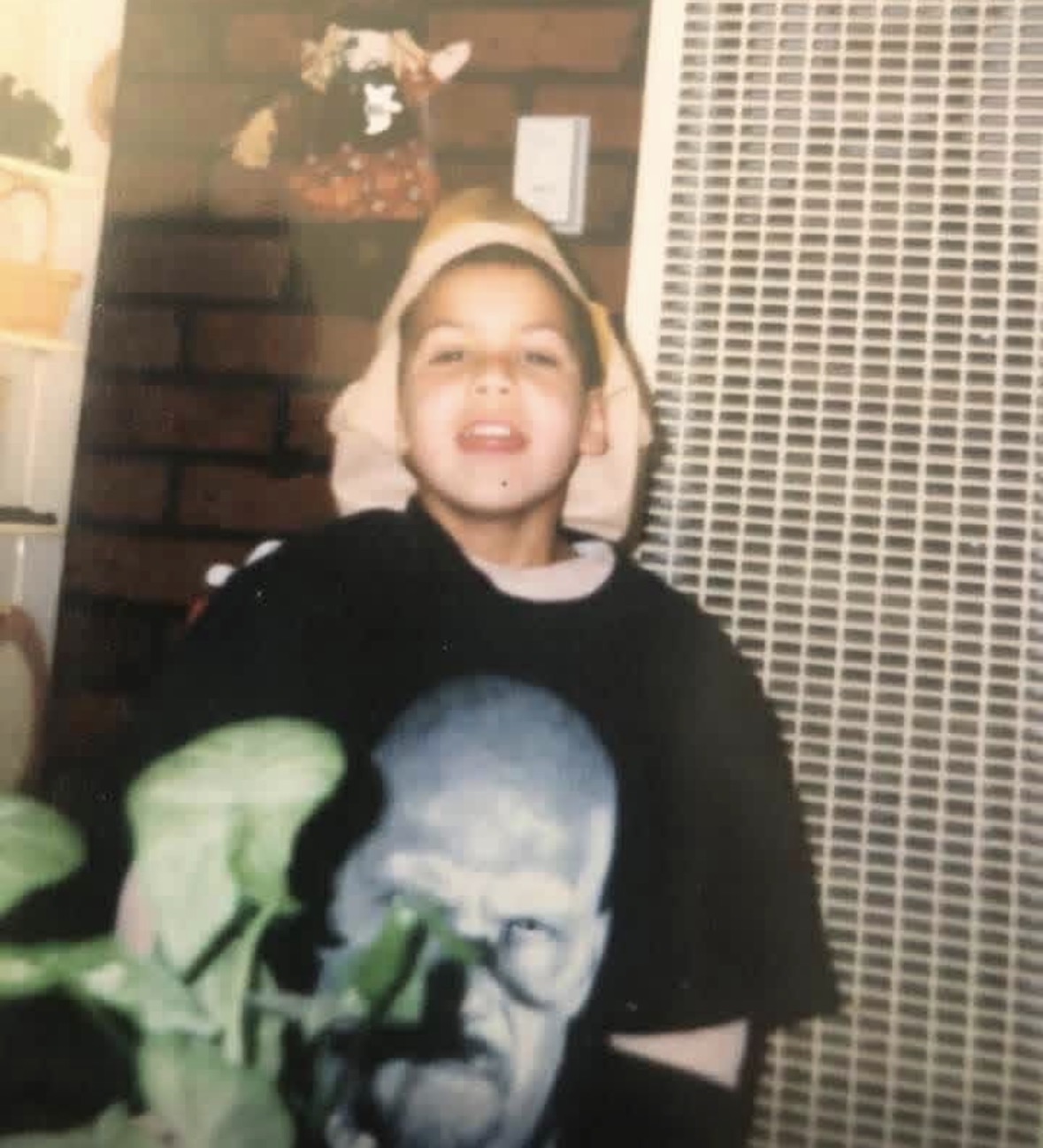 Bear as a young child